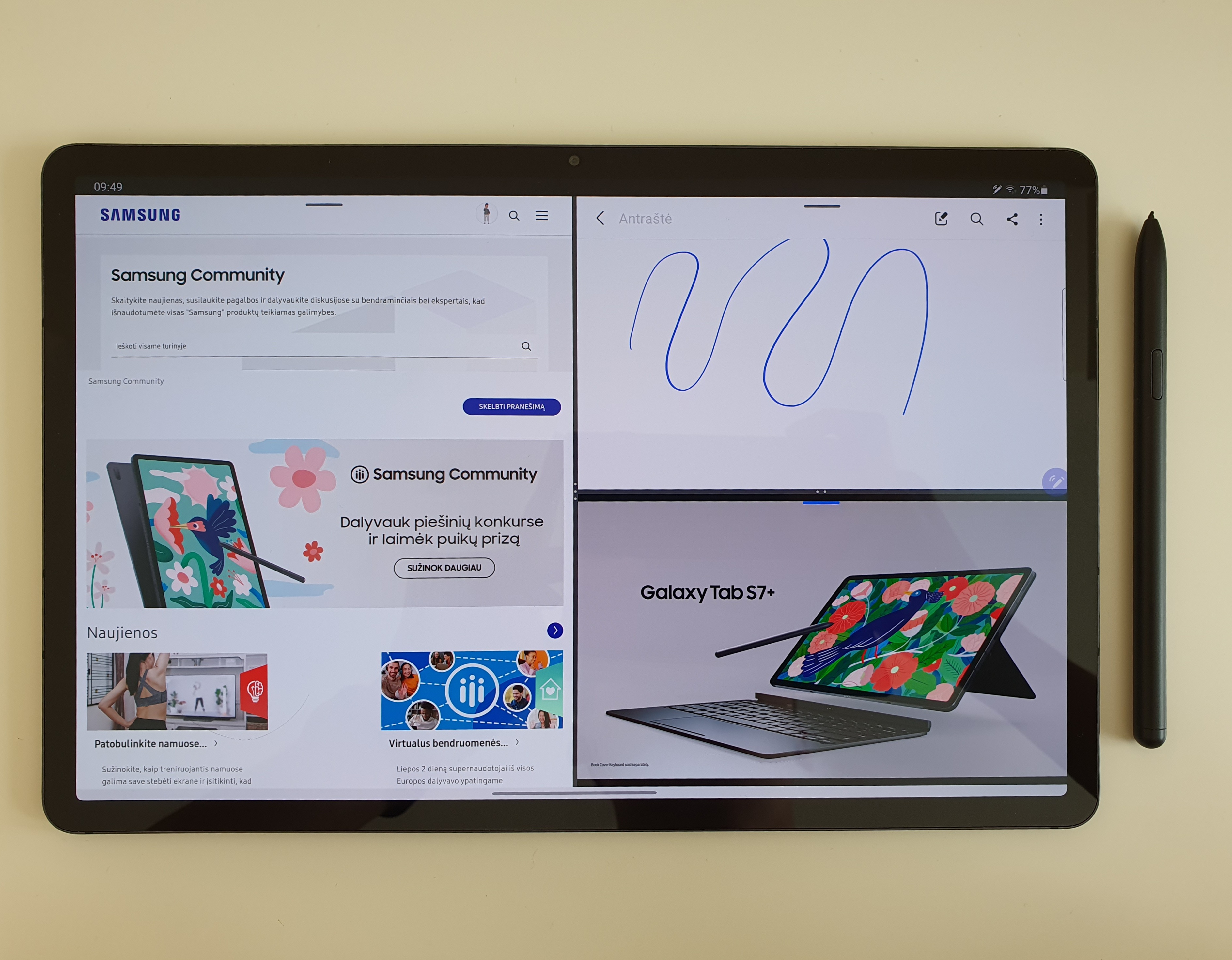 Galaxy Tab S7+