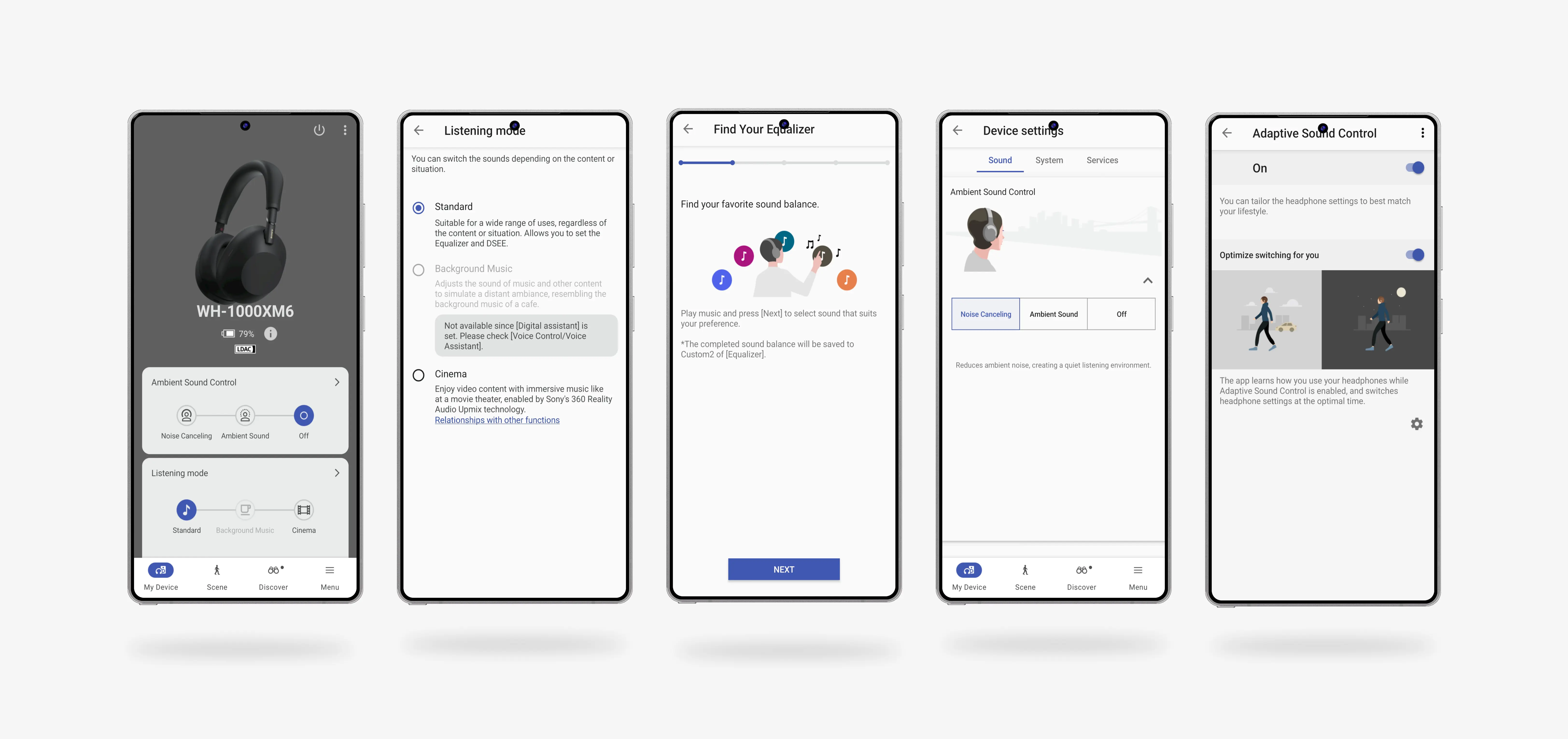 Sony Sound Connect programėlė